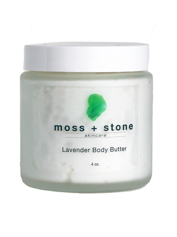 Experience the Beauty of Moss + Stone Skincare with Our Lavender Body Butter